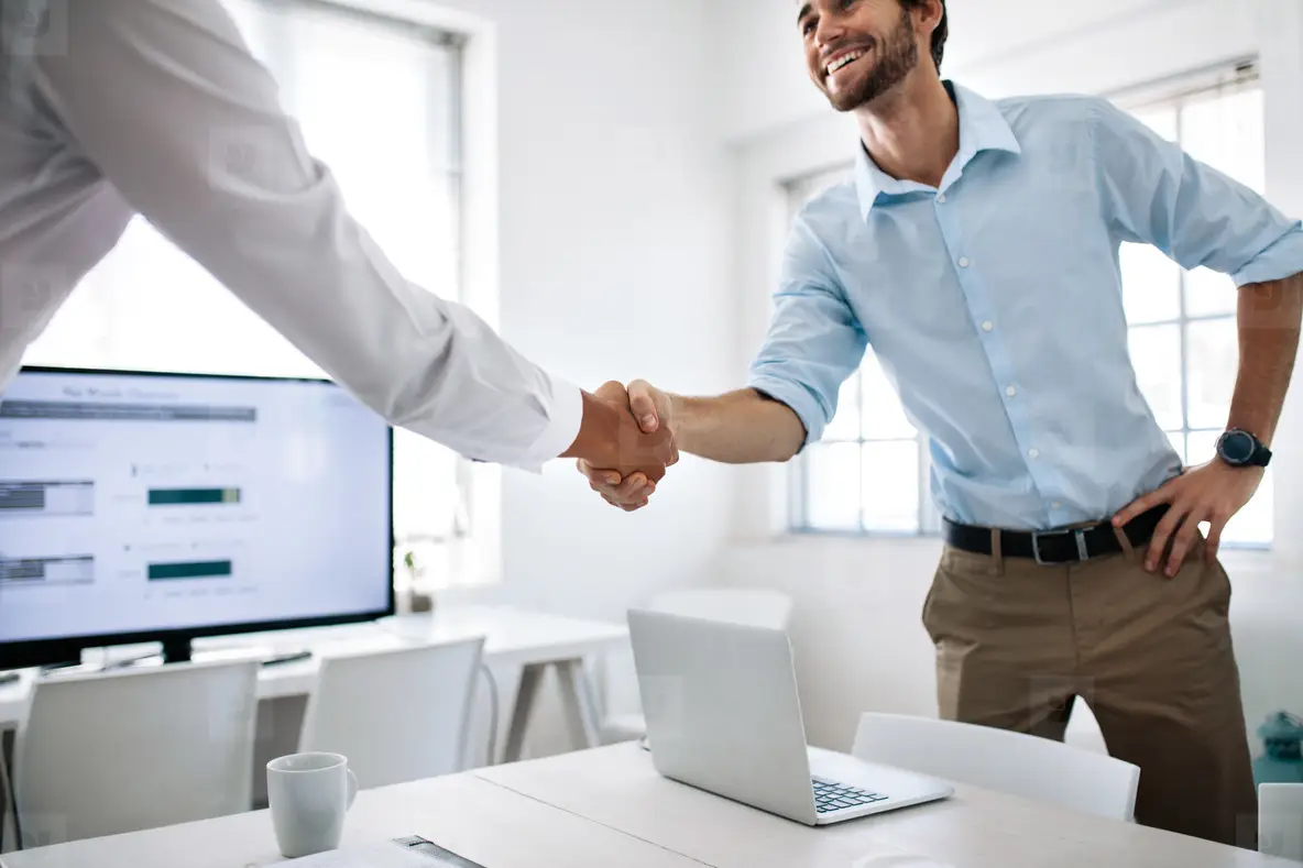 A helping handshake